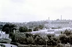 Иваново, вид на фабричные корпуса, около 1956 г.