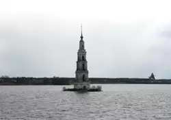 Калязин, затопленная колокольня Никольского собора