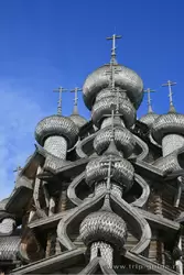 Купола Преображенской церкви