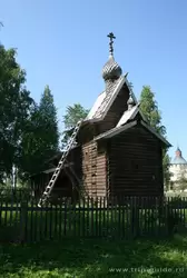 Музей деревянного зодчества в Кирилло-Белозерском монастыре