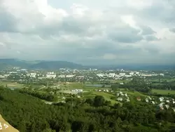 Вид на город с горы Кольцо