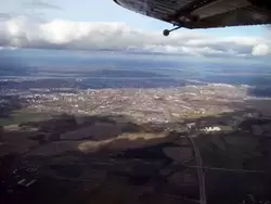 Пермь, фото с самолета