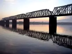 Железнодорожный мост через Каму в Перми