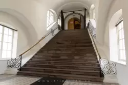 Псков, лестница Троицкого собора
