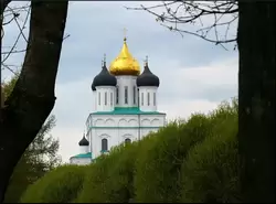 Псков, Троицкий собор, купола
