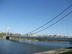 Пешеходный мост в Пензе