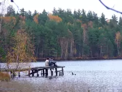 Озеро Ласковое, посёлок Солотча, Рязанская область