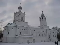 Женский монастырь в посёлке Солотча, Рязанская область