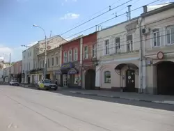 Здания на улице Почтовой в Рязани