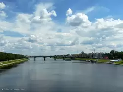 Волга в Твери и Новый мост