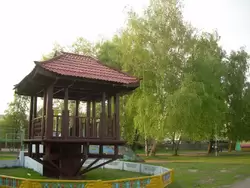 Беседка в парке культуры и отдыха Дёмского района в Уфе