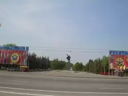 Площадь имени Ленина в Уфе