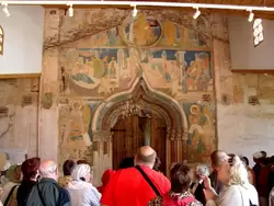 Ферапонтов монастырь, крыльцо собора Рождества Богородицы