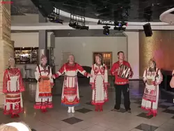 Выступление народного ансамбля в Чебоксарах
