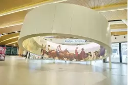 Инсталляция «Вольный юг» в аэропорту Ростов-на-Дону «Платов»