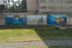 Граффити по берегам