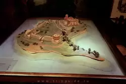 Макет Тракайского замка — как он выглядел до начала реставрации
