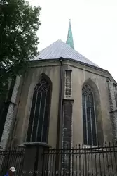 Готические окна церкви Олевисте