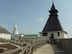Казанский кремль, на крепостной стене