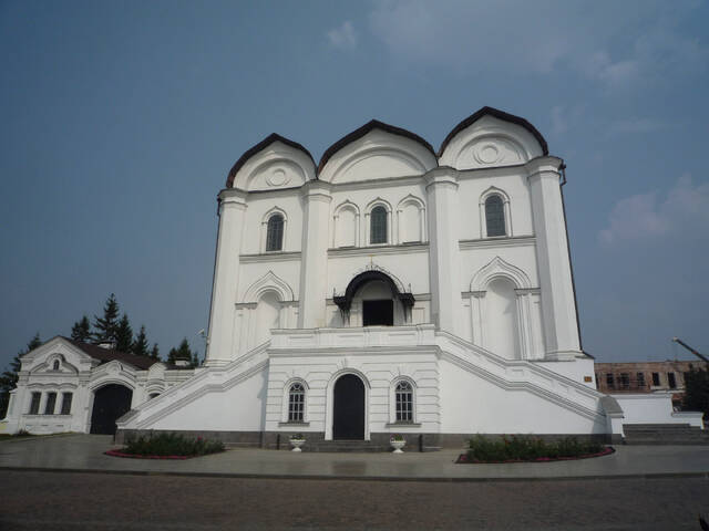 Крыльцо Благовещенского собора