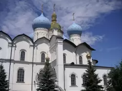 Православный храм на территории Казанского кремля