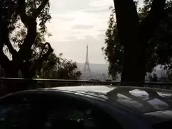 Эйфелева башня-вид с Монмартра