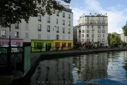 Канал Сен-Мартен в Париже, фото 85