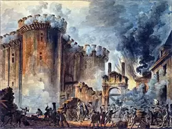 Жан Пьер Уэль «Взятие Бастилии»