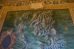 Карта Авиньона в Галерее географических карт в Ватикане