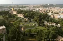 Ватикан, сады