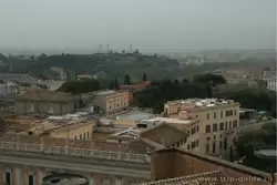 Вид на Рим со смотровой площадки на Национальном монументе