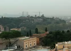 Панорама Рима с алтаря отечества