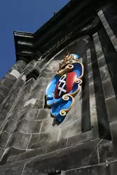 Герб Амстердама — 3 креста на красном фоне