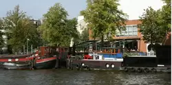 Лодки у ресторана Dantzig