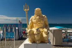 Скульптура «Нептун» в Сочи
