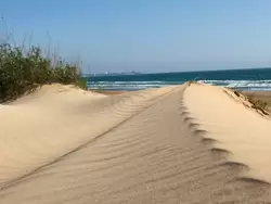 Песчаные дюны в Джемете