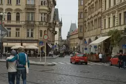 Трамваи и старинные авто в Праге, фото 13