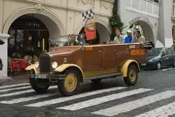 Трамваи и старинные авто в Праге, фото 14