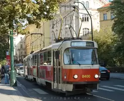 Трамваи и старинные авто в Праге, фото 21