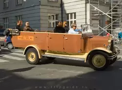 Трамваи и старинные авто в Праге, фото 23