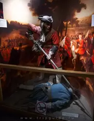 Военный музей Шотландии — экспозиция «Боевые действия», позволяющая взглянуть на битву глазами её участников 