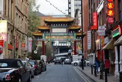 Китайская арка в Манчестере