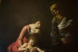 Микеланджело Меризи, известный как Караваджо «Мадонна с ужом», 1605–1606