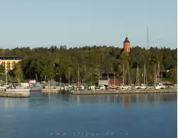 Яхтенный порт в Риндё (<span lang=sv>Rindö</span>)