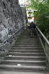 Лестница на террасу Мосебакке