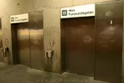 Лифт на станции «Йердет» (<span lang=sv>Gägdet</span>)