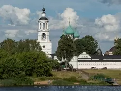 Толгский монастырь, вид с Волги