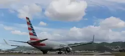 Самолет Boeing 767-300 авиакомпании American Airlines, борт. номер Т385AM, вылет в Нью-Йорк (JFK)