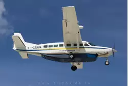 Самолет Cessna 208B Grand Caravan авиакомпании St. Barth Commuter, бортовой номер F-OSBM 