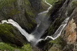 Достопримечательности Норвегии: водопад Вёрингсфоссен